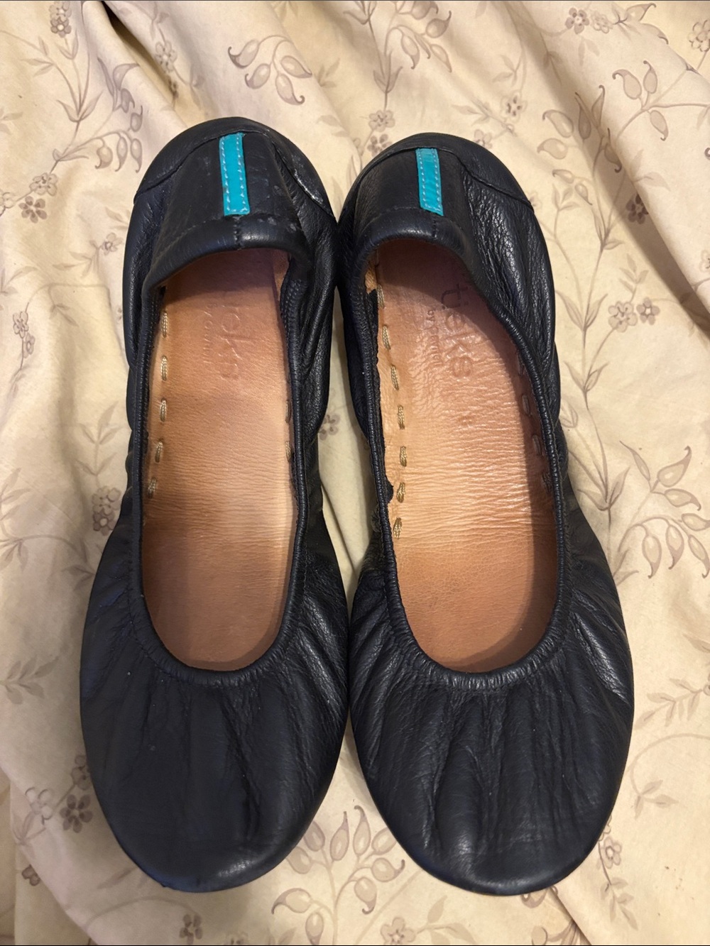 Tieks California Navy Ballet Flats